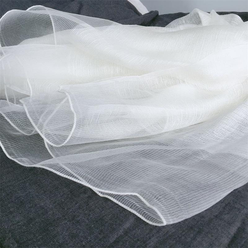 Art Studio Sketching Diy Tie-Dye Batik Plant Dyed Scarf Silk Wool Solid Color Scarf Fashion Silk Scarf Women