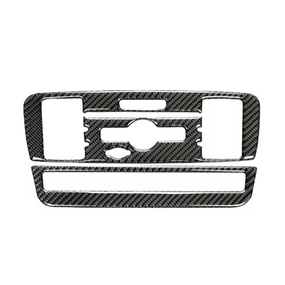 Наклейка из углеродного волокна накладка на панель управления CD и кондиционером для Mercedes Benz A Class GLA CLA 2016 2017 2018