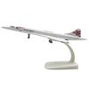 Масштаб 1/300 20 см Модель самолета British Airways Concorde Игрушка Самолет из сплава и металла с колесами Коллекционный подарок от Aviation