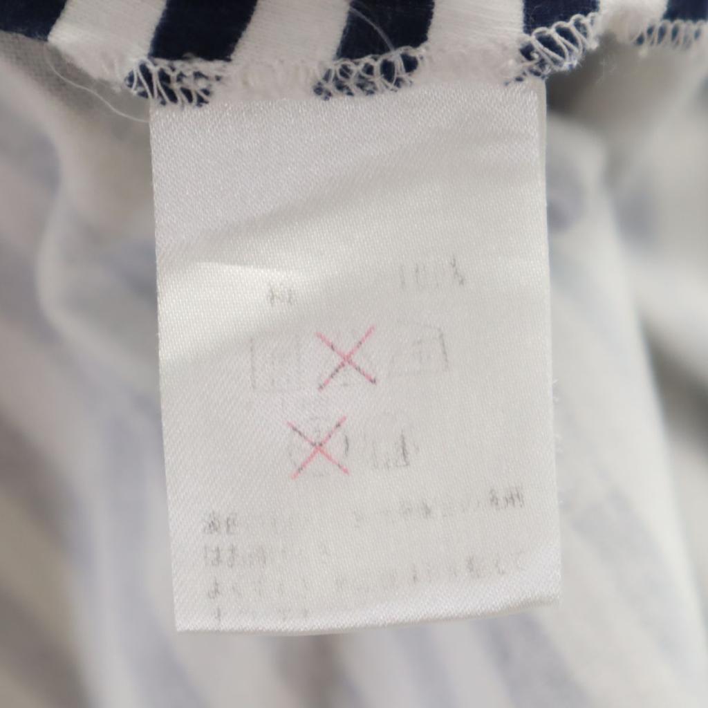 Celine Made In Japan Border No Sleeve Cut 80 Baby Back Button Kid's Used