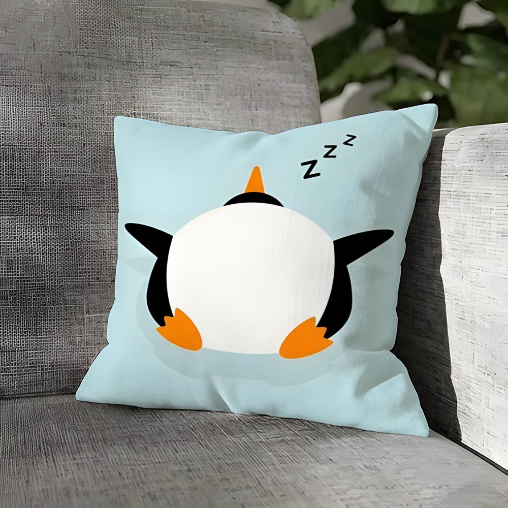 Black And White Animal Patterns Pillow Case Linen Pillows Case Cushions Case Sofa Pillows Case Decor Home