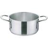 Endo Shoji Commercial Murano Outer Ring Pot Induction Stainless ASTH904 (without Lid), 24cm, Compatible, 18-8 Steel,