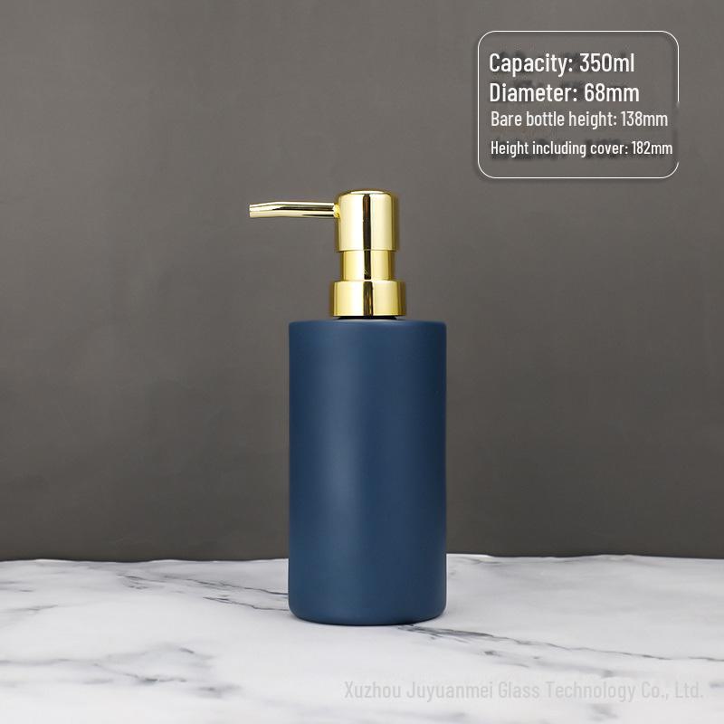 Стеклянный флакон для лосьона и мыла в скандинавском стиле для дома, дезинфицирующее средство для рук и гель для душа в отеле