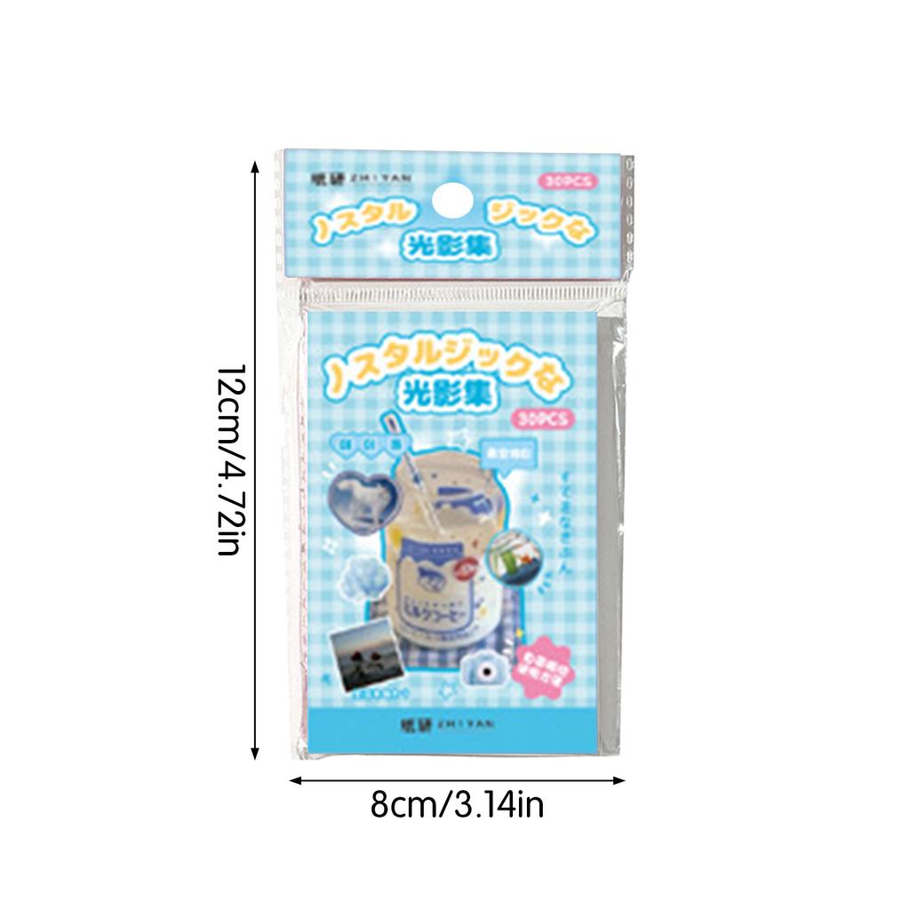 30pcs Vintage Retro Sticker Book Scrapbooking Stickers for Journaling DIY Crafting Food Theme Decorative Stickers