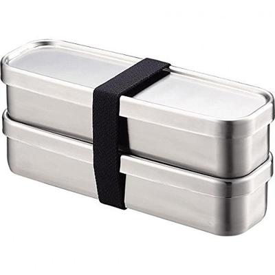 Kobo Aizawa Lunch Square 2 70134 Коробка, тонкая, ярусы,