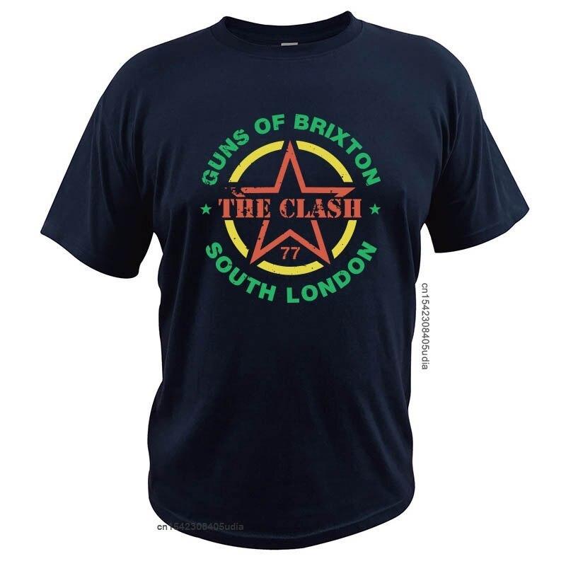 Футболка в стиле хип-хоп Guns Of T Shirt, английская панк-рок-группа, летние футболки из чистого хлопка, футболки высокого качества, мужские и женские футболки