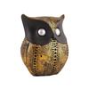 Owl Showpiece for Home Decor Showpiece Owl Statue for Bookself TV Stand Decor Animal Decorative Showpiece (Golden)