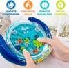3D Creative Puzzle Maze Magic Transparent Speed Cube Rolling Ball UFO Toy for Children Stress Reliever Toys