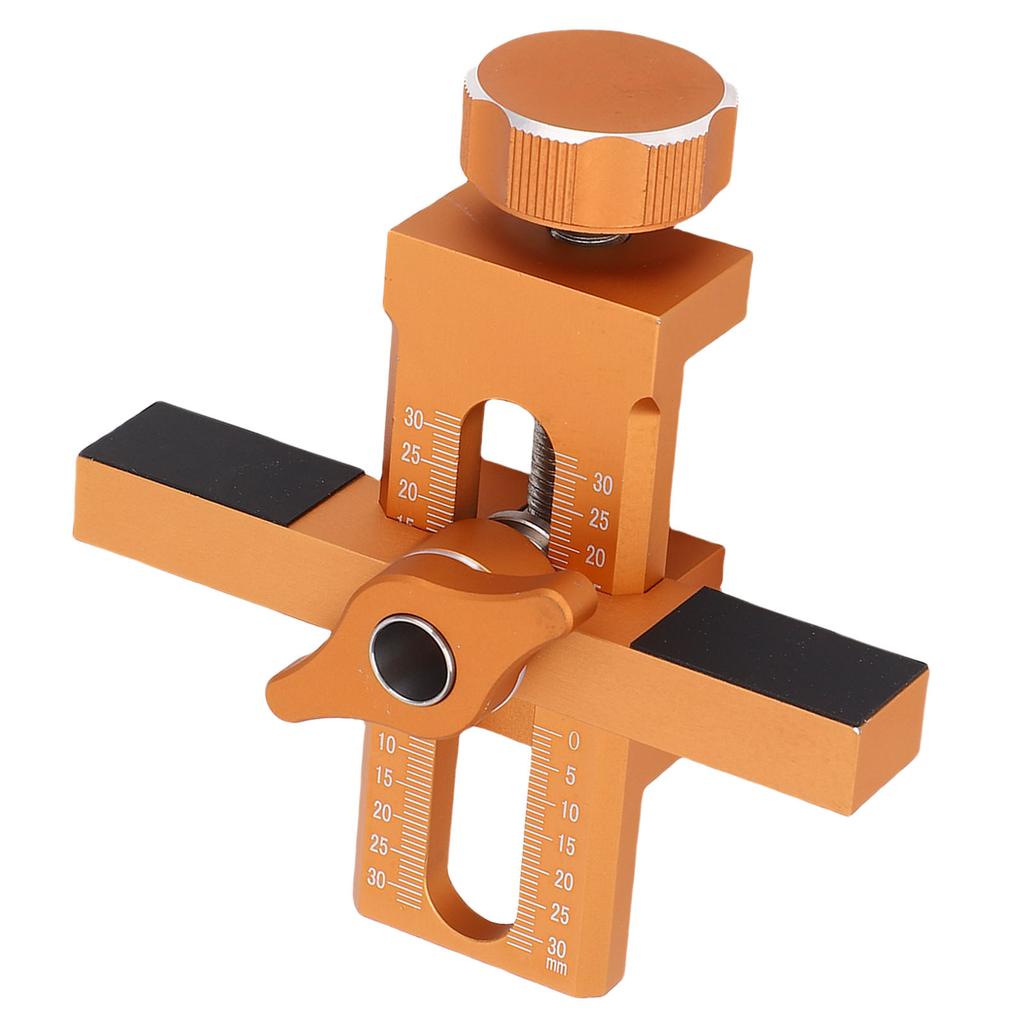 Шаблон для монтажа дверцы шкафа Инструмент для быстрого позиционирования и сверления отверстий Регулируемый Установка из алюминиевого сплава