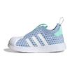 adidas Оригинальные кроссовки Originals Superstar 360 2.0 из сетки, низкие, детские кроссовки, сине-белые FZ5606