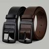 New Luxury Belt for Men PU Leather Belt Metal Pin Buckle High Quality Famous Brand Designer Waist Strap Belt for Jeans Plus Size