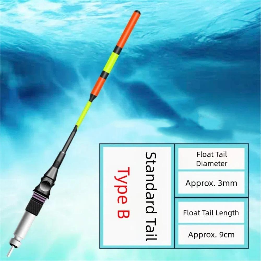 2 шт. Сверхчувствительный светящийся поплавок Светящийся рыболовный буй Ночная рыбалка Поплавок Ночная рыбалка