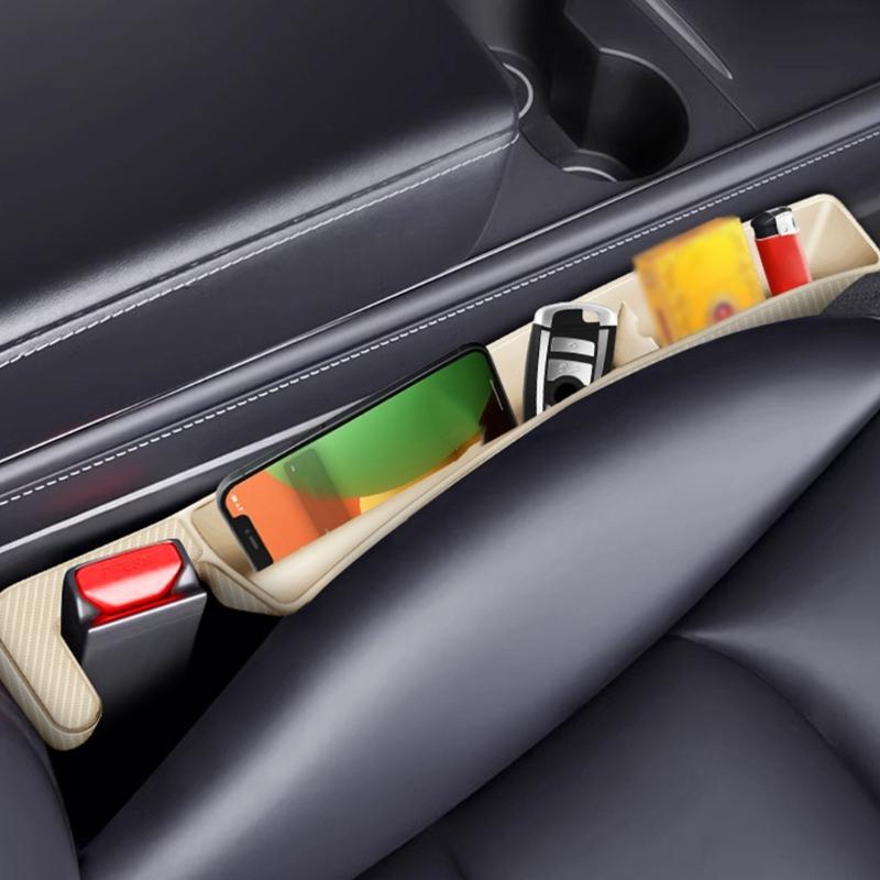 Convenient Car Seats Side Storage Box Vehicle Storage Solution Auto Consoles Side Box Upgades for a Clutter Frees Ride