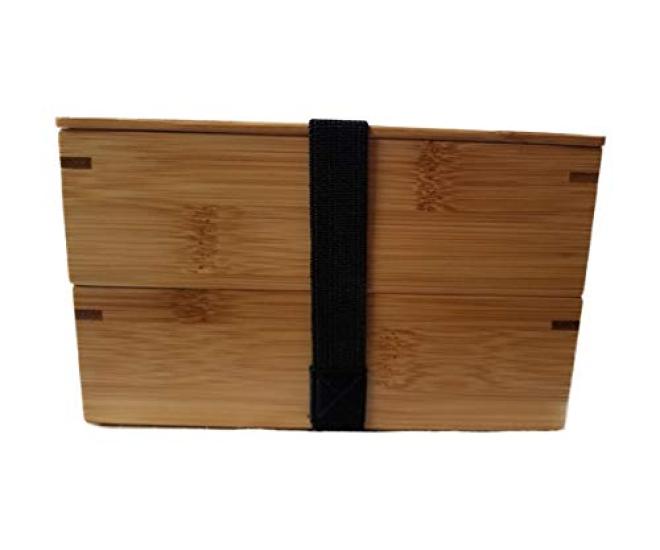 Kikusui Сделано в Японии Сусу Квадратный Длинный Двухъярусный Ланч-бокс