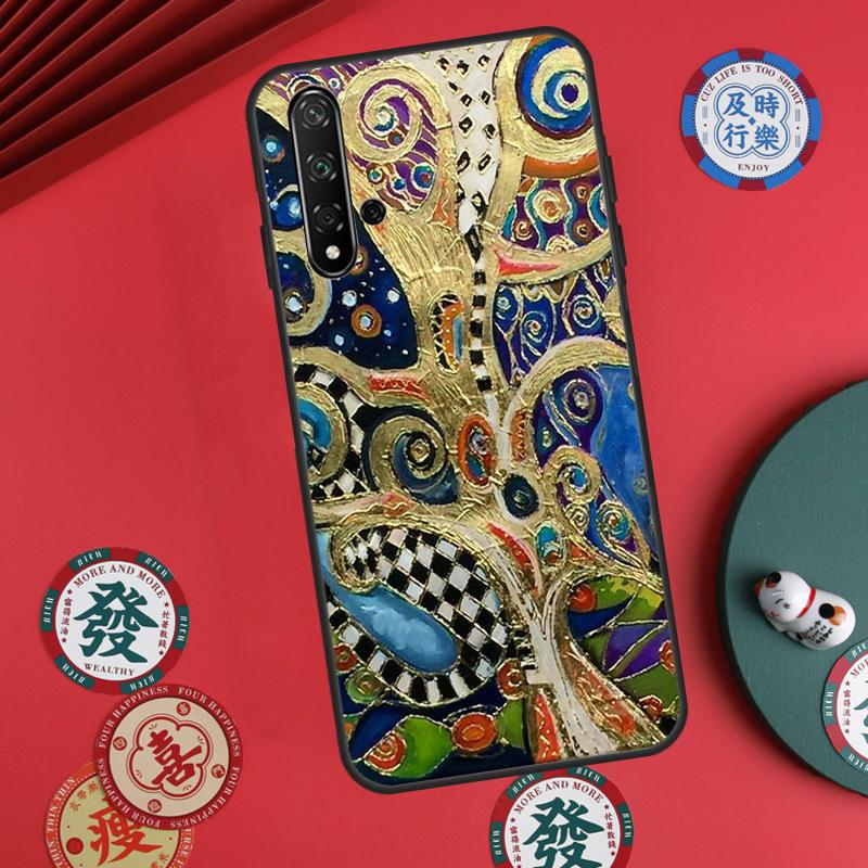 Звездная ночь Климт Поцелуй Для Huawei Nova 5T 10 9 SE 7i 8i 11i 12i Y73 Y90 Y70 Y72 Y61 Y91 P60 Pro P30 P40 Lite Чехол
