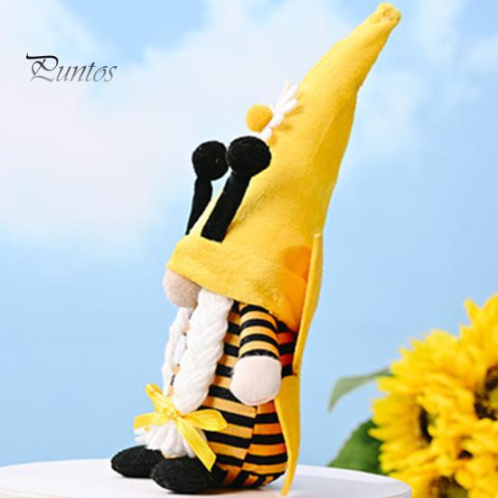 Превосходная привлекательная портативная кукла-гном, украшение для фестиваля медоносных пчел, безликая кукла-гном, товары для дома