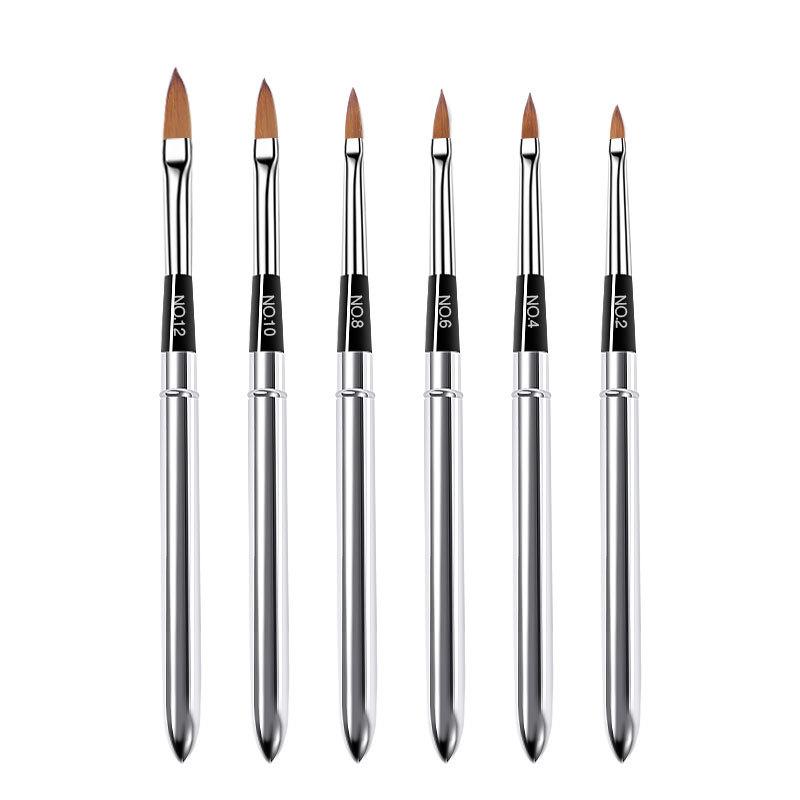 Nail Art 15 Pack Tool Set Phototherapy Pen Crystal Pen Painting Pen Silicone Pen Dot Drill Pen Brush