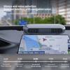 Универсальный автомобильный двойной турбинный USB-перезаряжаемый бесшумный регулируемый воздушный мини-электрический вентилятор автомобильные аксессуары автомобильный вентилятор-охладитель