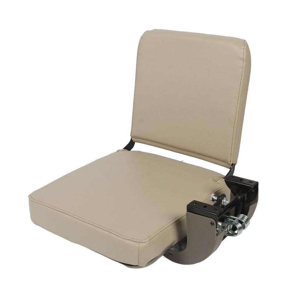 Складное кресло-раскладушка из холоднокатаной стали с водонепроницаемой искусственной кожей, снижающее усталость, с автоматическим отскоком для кемпера, яхты