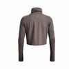 Under Armour Turtleneck Fitted Long Sleeved T Shirt Women's Brown 1374493-176