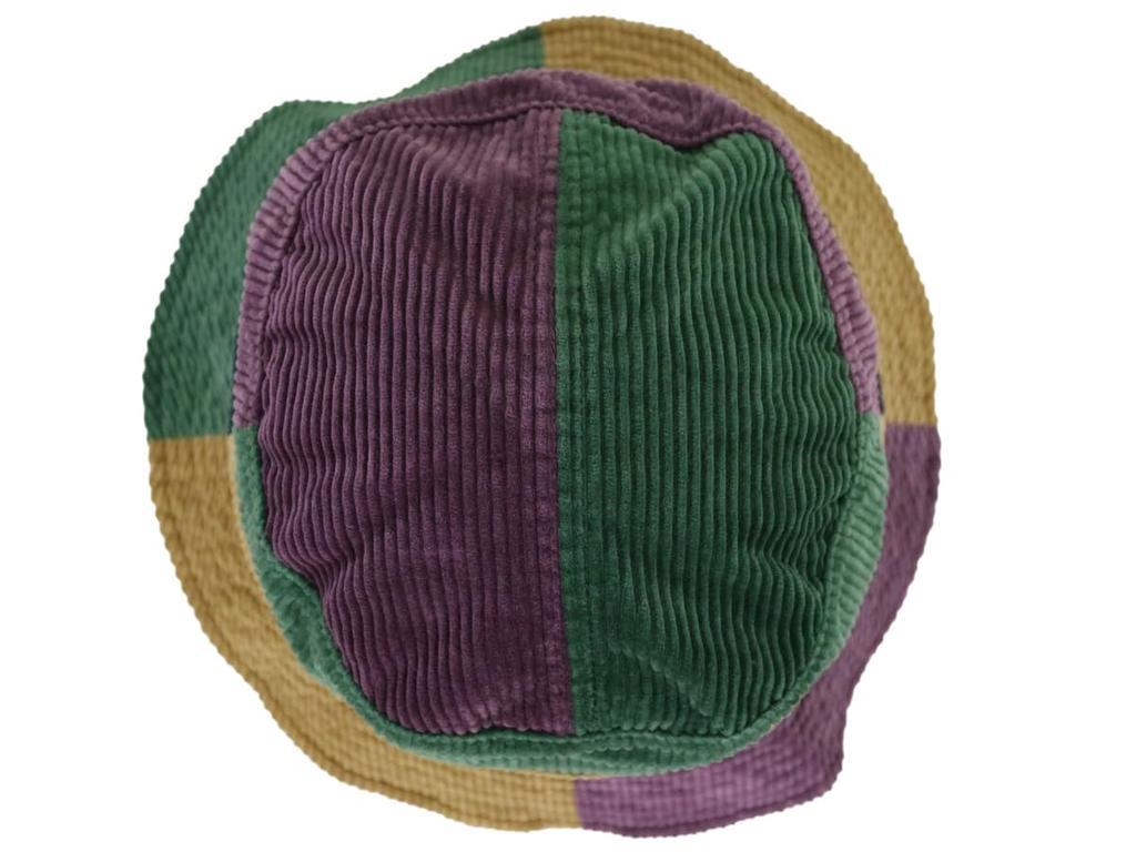 (Поло Ральф Лорен) Мужская и женская панельная вельветовая шляпа-ведро с вышивкой пони 01080156-LXL-MULTI [Б/у]