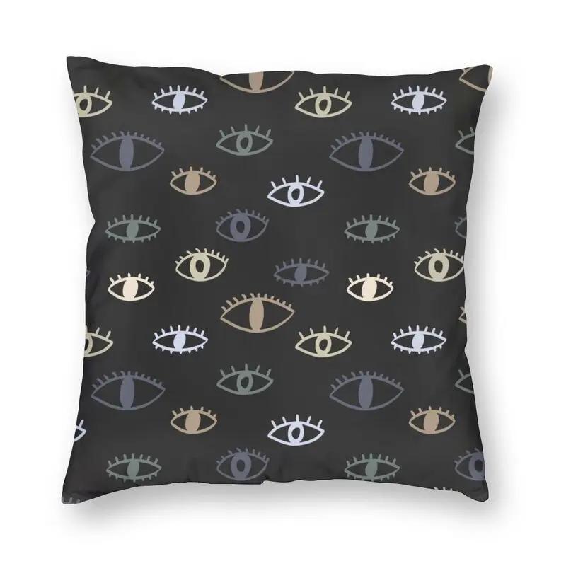 Турецкий Глаз Фатимы Наволочка с принтом Средиземноморский Амулет Декоративная подушка для дивана Чехол Домашний декор