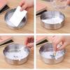 Newcomer 0.1 Drop-Proof Round Stainless Steel Ashtray for Home, Hotel, or Cafe – Creative Minimalist Design