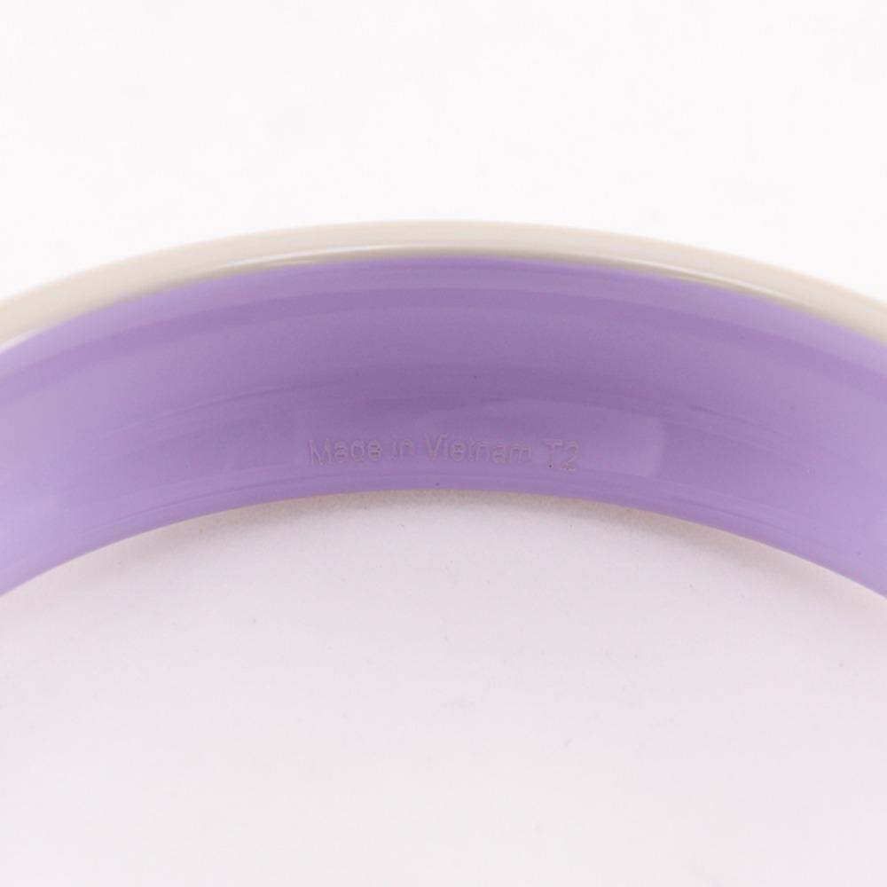 HERMES Fusion Bangle Gradation gray/purple 22g Women Used