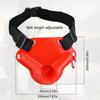 Adjustable Fishing Fighting Belt ABS Material Belly Pole Fish Rod Holder Safety Buckle Lightweight Fishing Waist Belt Fishermen