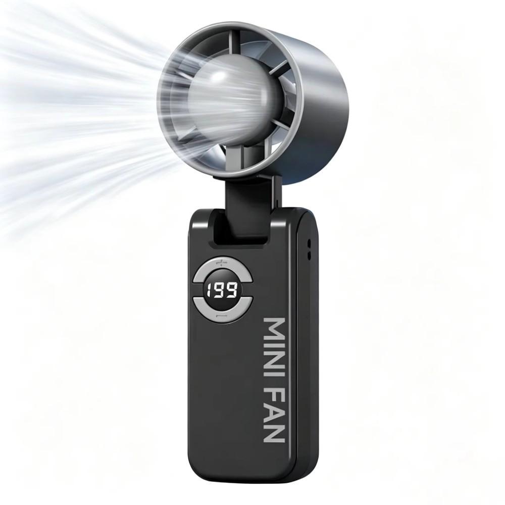 Powerful High-speed Fan USB Rechargeable MINI Turbo Fan Summer Handheld Fan  Outdoor Travel