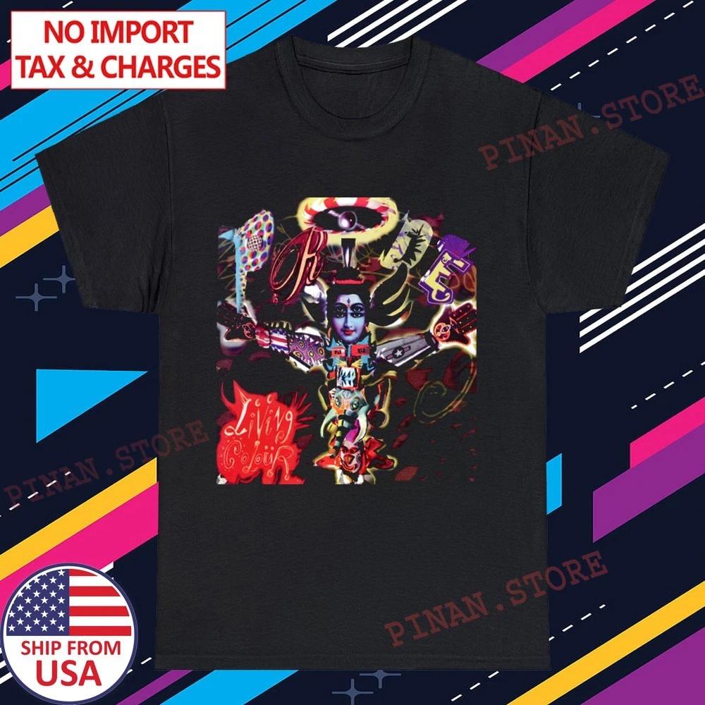 Living Colour Pride Men's Black Size S-5XL