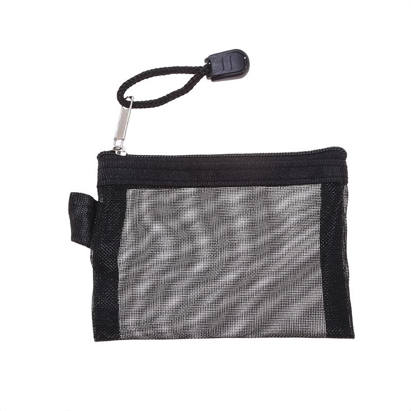 Маленький нейлоновый сетчатый кошелек для монет, сумка для ключей, губной помады, бизнес-держатель для хранения кредитных карт, сумка для денег, наушников, сумка для передачи данных