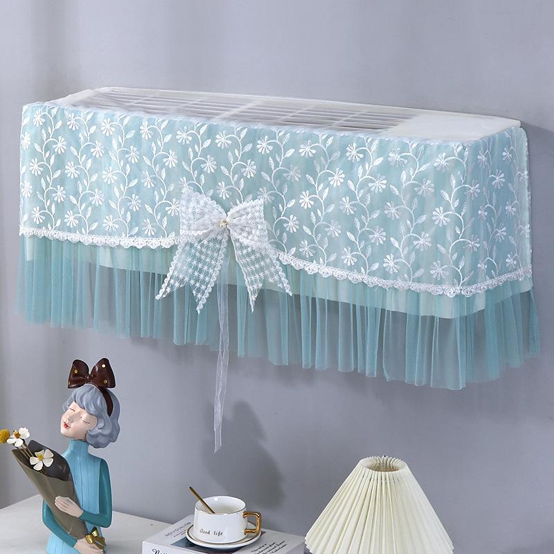 1 шт. Чехол для кондиционера Предотвращает прямое дутье Занавеска-ветрозащита с бантом Подвесной Воздухонепроницаемый