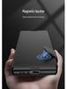 Кожаный чехол-книжка для Samsung Z Fold6: Трансграничный Креативный Бизнес Интегрированный Дизайн Корпус-Экран