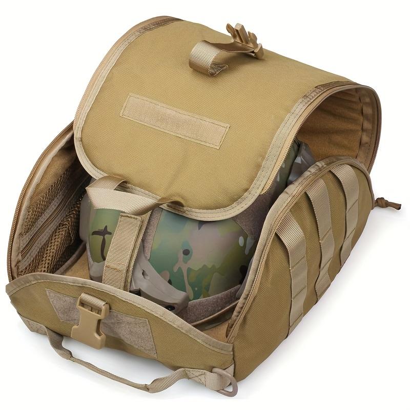 Сумка для тактического шлема, мягкая сумка для хранения страйкбольного шлема, мотоциклетного шлема, сумка для шлема Molle, упаковка с защитой от царапин и флисовой подкладкой для хранения