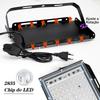 LED UV Floodlight 395nm 400nm 50W 100W 150W LED Stage Blacklight 220V Waterproof Ultraviolet Fluoresnt Party Stage Backlight