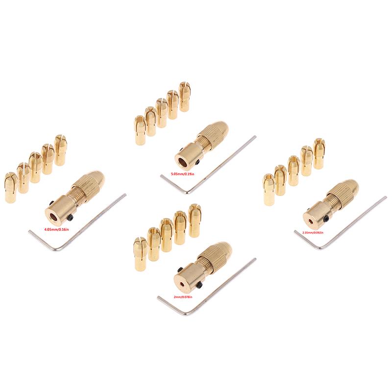 Electric Motor Shaft Mini Drill Chuck Fixture 0.3Mm-3.0Mm Small To Drill Bit