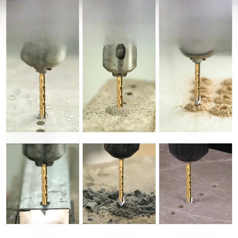 Сверло треугольное четырехгранное Green Forest для металла, стекла и плитки