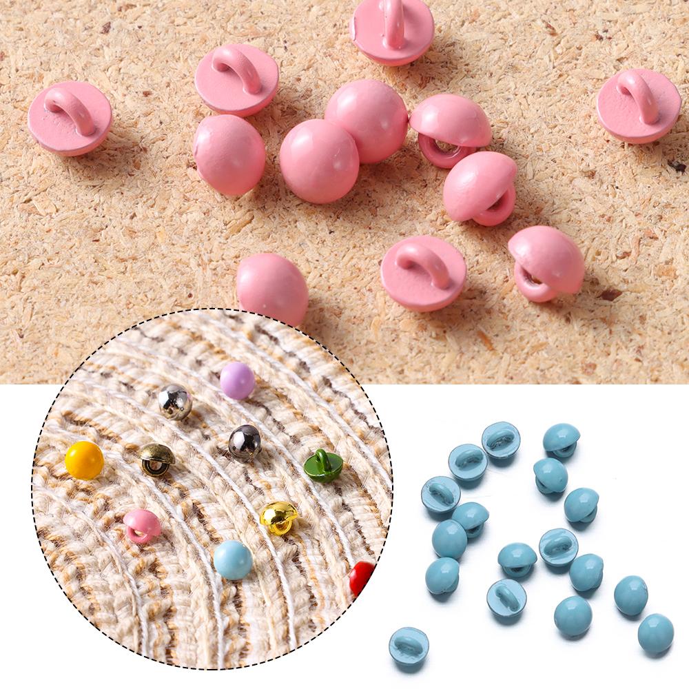 Sewing Accessories Mini 1/6 Dolls Clothing Belt Buckles Doll Mushroom Buttons Ultra-small Buckle