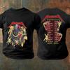 РЕДКИЙ! Футболка Metallica M72 World Tour 2025 - 2026, Футболка тура по Австралии ГОРЯЧАЯ НОВАЯ Унисекс Футболка