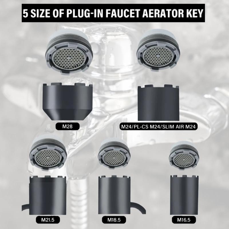Эргономичная ручка Инструмент для снятия аэратора смесителя Инструмент для смесителя для быстрого и удобного использования дома или энтузиастами DIY
