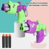 Soft Bullet Gun Toys with Nerf Soft Bullet Darts Toy Parent-child Interactive Toy Guns Safe Soft Foam Bullets Gun Shooting Game