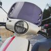 Clear Motorcycle Windshield Clear Wind Deflector Front Screens Fashion Appearance Motorcycle Accessories For Electric Motorcycle