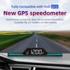 G15 GPS Автомобильный HUD Цифровой спидометр MPH KMH Head Up Display Поддержка скорости Спутниковое синхронизация Электроника Аксессуары для всех автомобилей