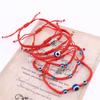 Bohemian Beads String Demon Eye Hand Braided Turkish Jewelry Bracelets Fashion Accessories Bangles