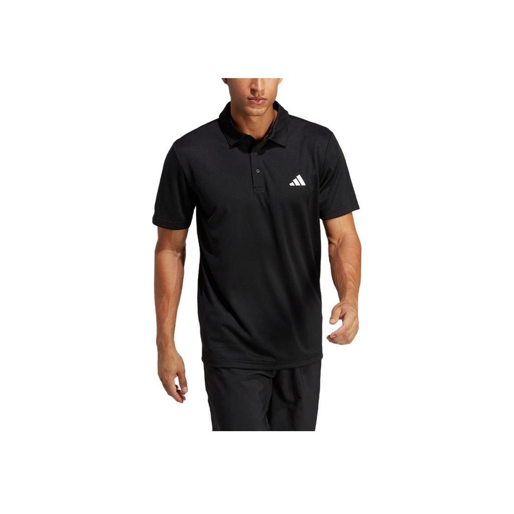 Adidas Мужская теннисная рубашка-поло Pure Logo, черная HR8730