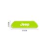 CNG1 4PCS/set Car Reflective Strips Warning Stickers Badge For Jeep Gladiator Grand Cherokee Compass Accessory Renegade Wrangler JL