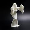 Статуя Невесты-Призрака на Хэллоуин, 3D-печатная белая скульптура призрака, настольное украшение для двора, сада, газона, для внутреннего и наружного декора