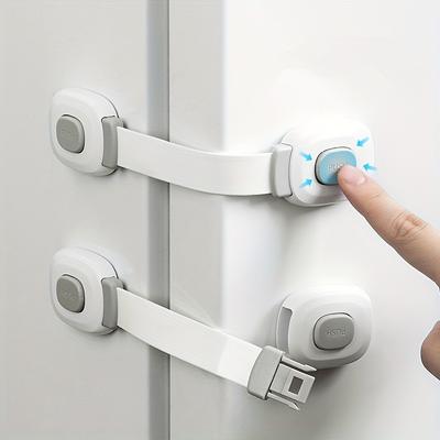 Многофункциональный детский предохранитель для ящика, замок для дверцы кухонного шкафа, замок для защиты детей от холодильника, пряжка для ручки против защемления