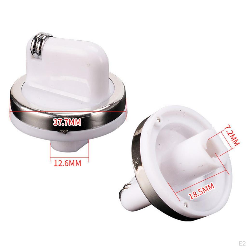 2 Pieces Control Knobs Adjustment Lightweight Replacment Part Switch Handle